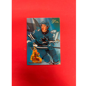 UPPER DECK 2025-26 UPPER DECK FLAIR MACKLIN CELEBRINI HOT HUES