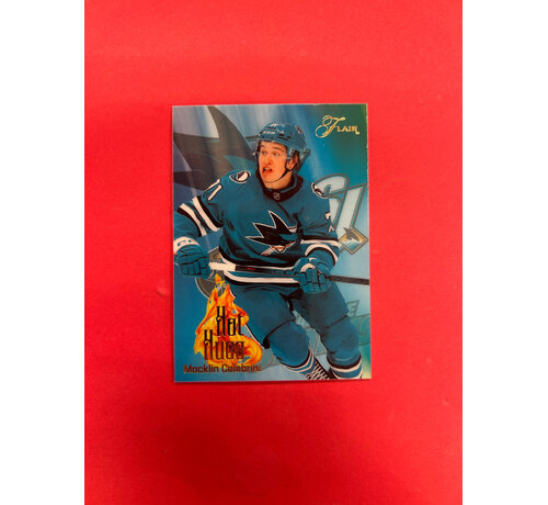 UPPER DECK 2025-26 UPPER DECK FLAIR MACKLIN CELEBRINI HOT HUES
