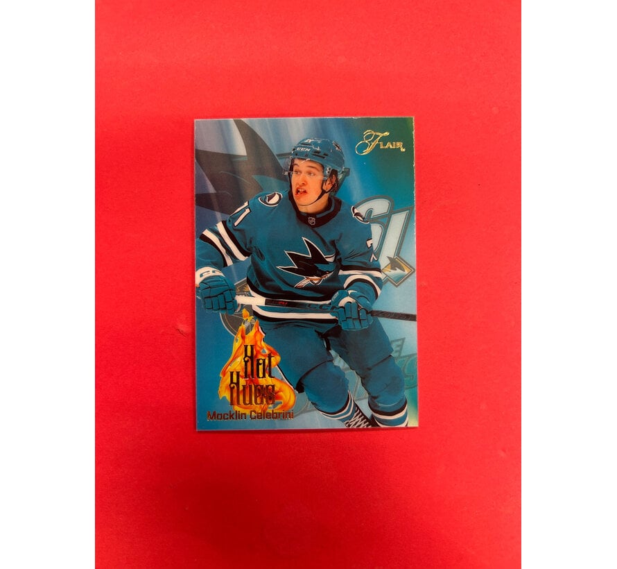 2025-26 UPPER DECK FLAIR MACKLIN CELEBRINI HOT HUES