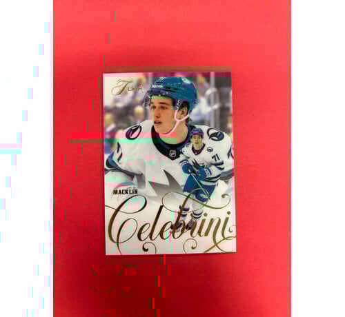 UPPER DECK 2025-26 UPPER DECK FLAIR MACKLIN CELEBRINI BASE #105