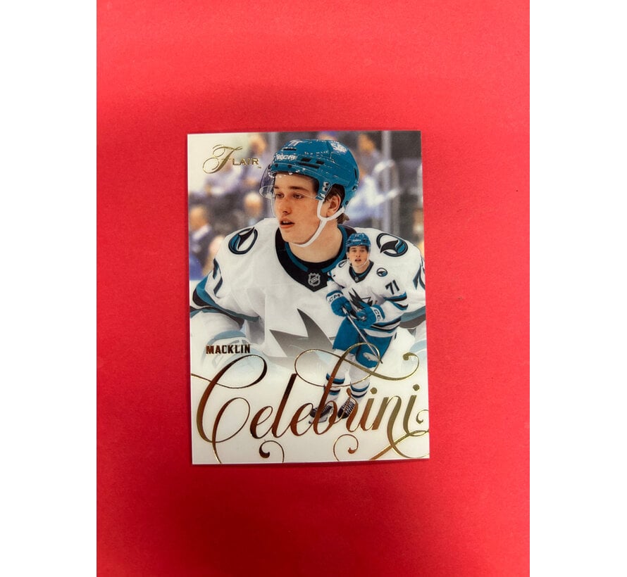 2025-26 UPPER DECK FLAIR MACKLIN CELEBRINI BASE #105