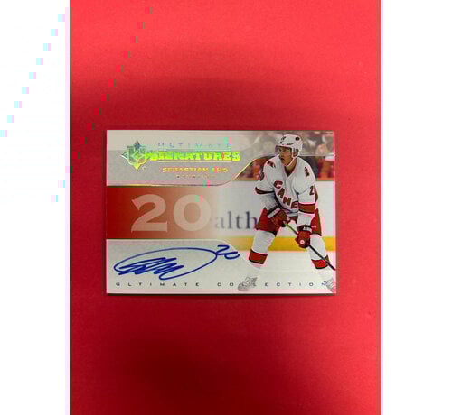 UPPER DECK 2019-20 UPPER DECK ULTIMATE COLLECTION SEBASTIAN AHO SIGNATURES