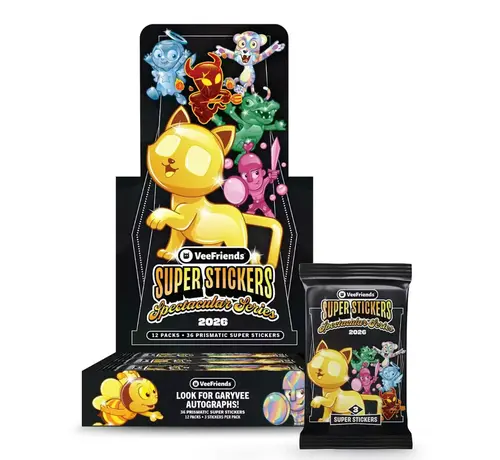 VEEFRIENDS VEEFRIENDS SUPER STICKER: SPECTACULAR SERIES HOBBY BOX