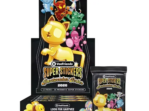 VEEFRIENDS VEEFRIENDS SUPER STICKER: SPECTACULAR SERIES HOBBY BOX