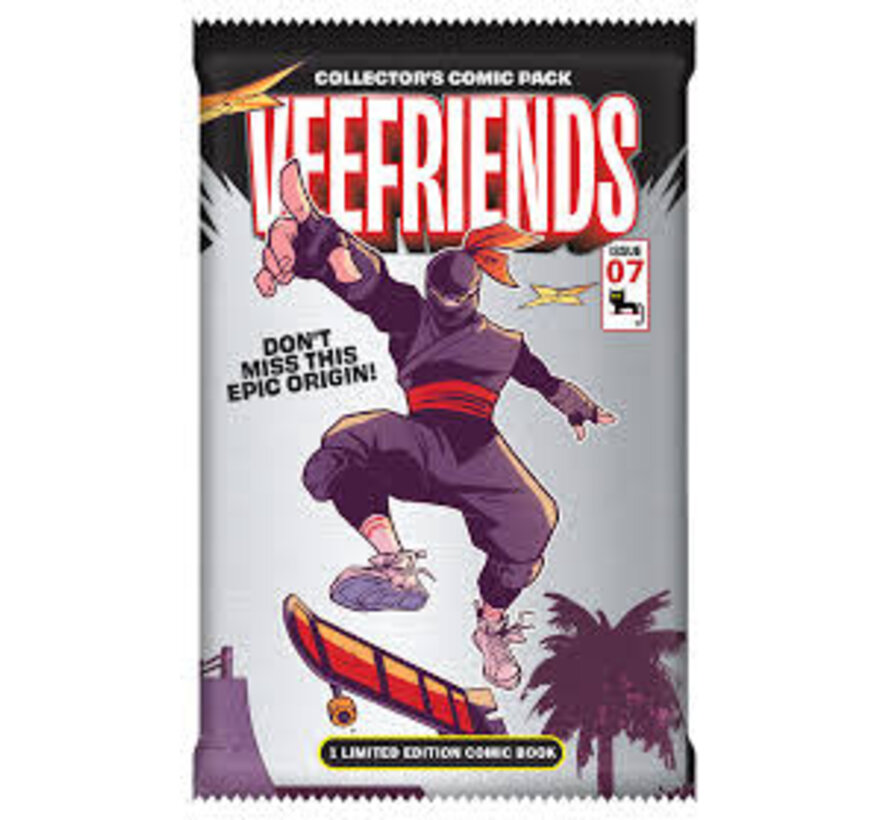 VEEFRIENDS COMIC BOOK #7: NOTORIOUS NINJA (SEALED PACK)