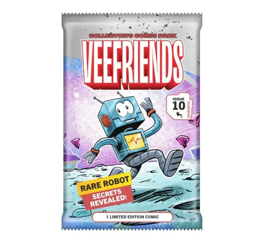 VEEFRIENDS COMIC BOOK #10: RARE ROBOT (SEALED PACK)