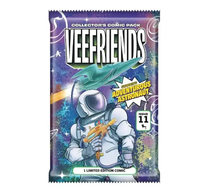 VEEFRIENDS COMIC BOOK #11: ADVENTUROUS ASTRONAUT (SEALED PACK)