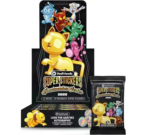 VEEFRIENDS VEEFRIENDS SUPER STICKER: SPECTACULAR SERIES HOBBY PACK (1)