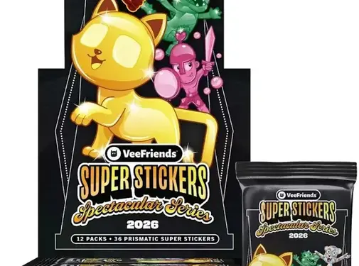 VEEFRIENDS VEEFRIENDS SUPER STICKER: SPECTACULAR SERIES HOBBY PACK
