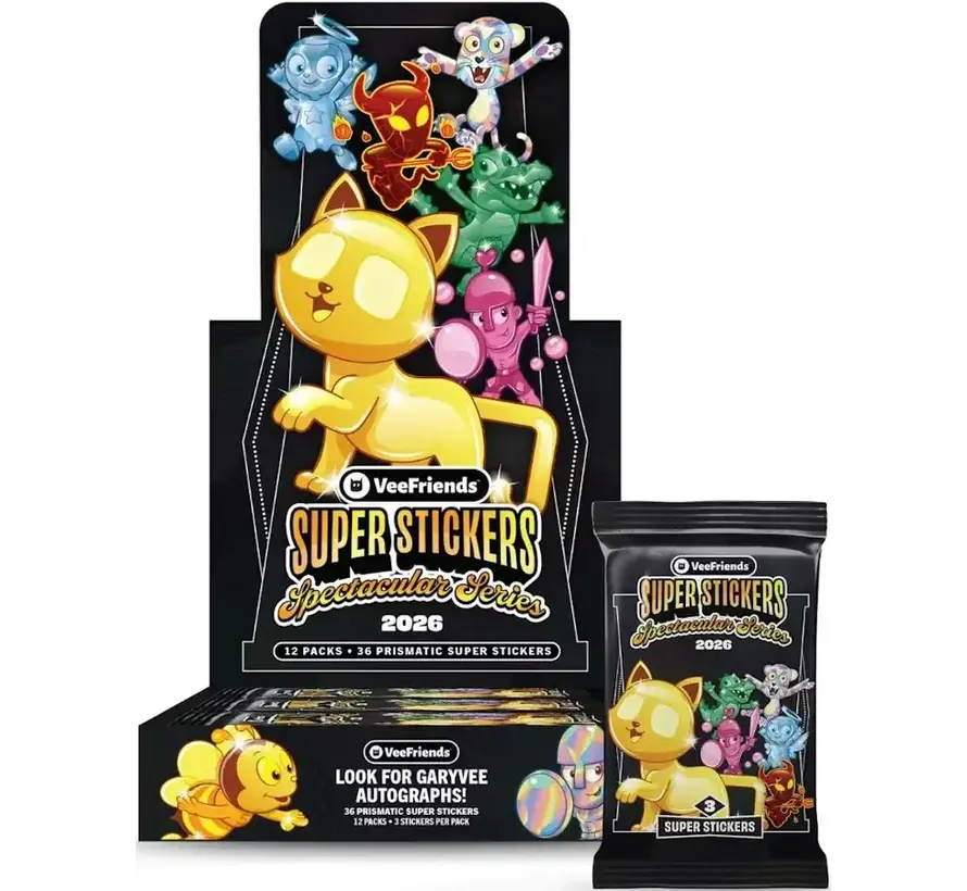 VEEFRIENDS SUPER STICKER: SPECTACULAR SERIES HOBBY PACK (1)