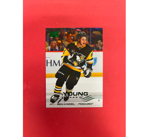 UPPER DECK 2025-26 UPPER DECK SERIES 2 BEN KINDEL YOUNG GUNS HOLIDAY