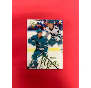UPPER DECK 2025-26 UPPER DECK FLAIR MICHAEL MISA FORECHECK LIME /349
