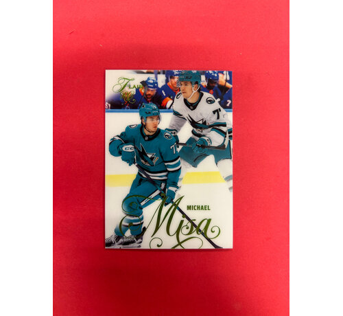 UPPER DECK 2025-26 UPPER DECK FLAIR MICHAEL MISA FORECHECK LIME /349