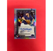 TOPPS 2025 TOPPS CHROME UPDATE MASON FLUHARTY AUTOGRAPH /499