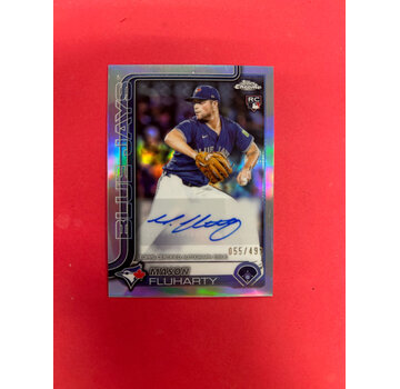 TOPPS 2025 TOPPS CHROME UPDATE MASON FLUHARTY AUTOGRAPH /499