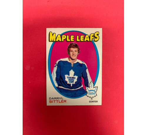 O-PEE-CHEE 1971-72 O-PEE-CHEE DARRYL SITTLER #193