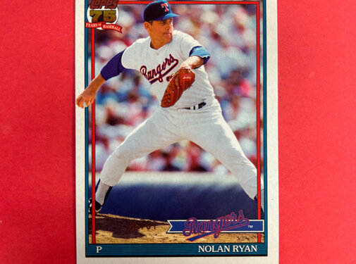 TOPPS 2026 TOPPS SERIES 1 NOLAN RYAN BUYBACK TRIBUTE /91
