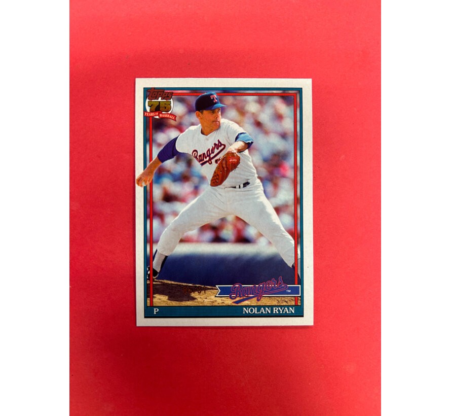 2026 TOPPS SERIES 1 NOLAN RYAN BUYBACK TRIBUTE /91