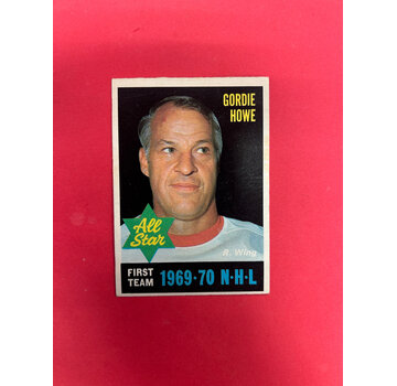 O-PEE-CHEE 1971-72 O-PEE-CHEE GORDIE HOWE ALL STAR