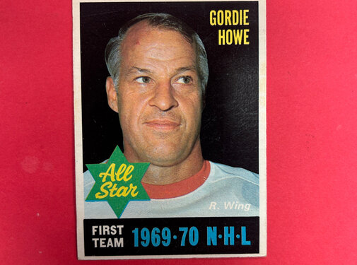 O-PEE-CHEE 1971-72 O-PEE-CHEE GORDIE HOWE ALL STAR