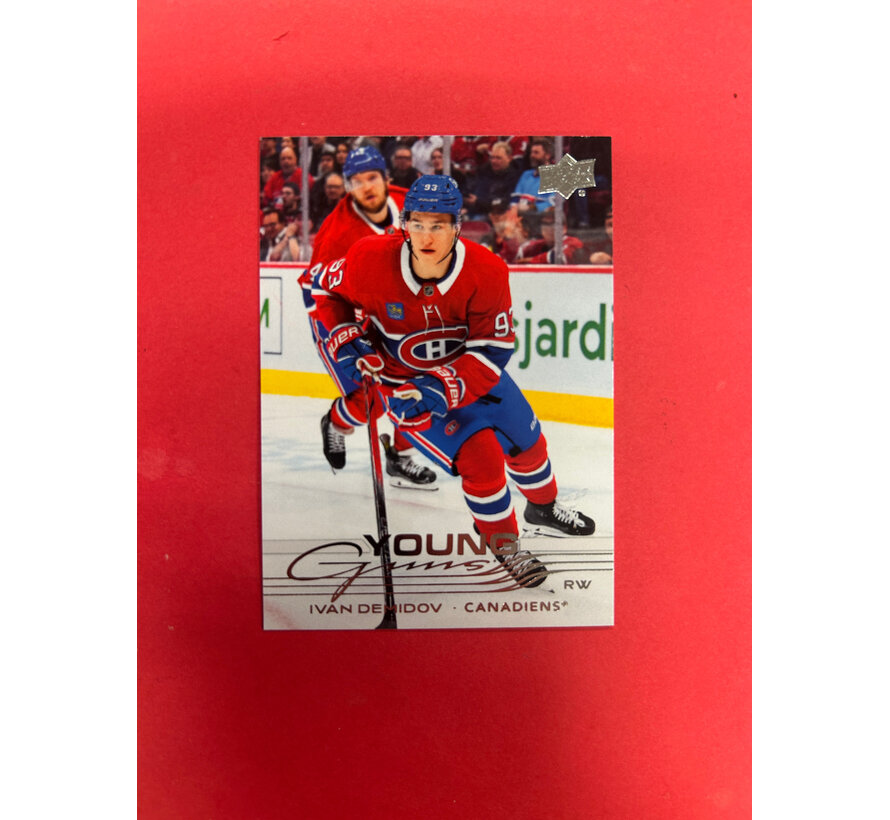 2025-26 UPPER DECK SERIES 1 IVAN DEMIDOV YOUNG GUNS