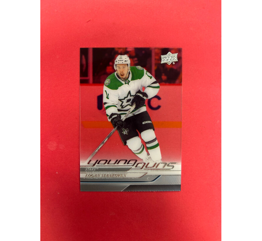 2025-26 UPPER DECK SERIES 1 LOGAN STANKOVEN YOUNG GUNS CLEAR CUT