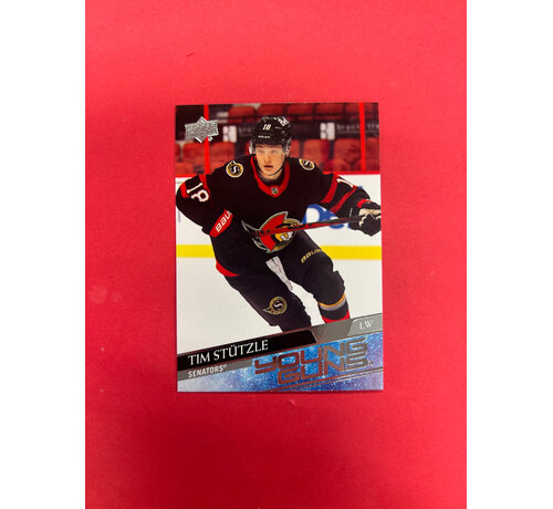UPPER DECK 2020-21 UPPER DECK SERIES 2 TIM STUTZLE YOUNG GUNS