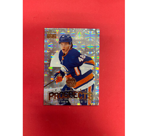 UPPER DECK 2025-26 SKYBOX MEAL UNIVERSE MATTHEW SCHAEFER PREMIUM PROSPECTS