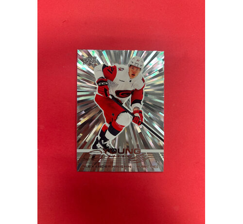 UPPER DECK 2025-26 UPPER DECK SERIES 2 ALEXANDER NIKISHIN YOUNG GUNS OUTBURST