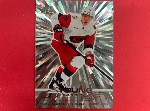 UPPER DECK 2025-26 UPPER DECK SERIES 2 ALEXANDER NIKISHIN YOUNG GUNS OUTBURST