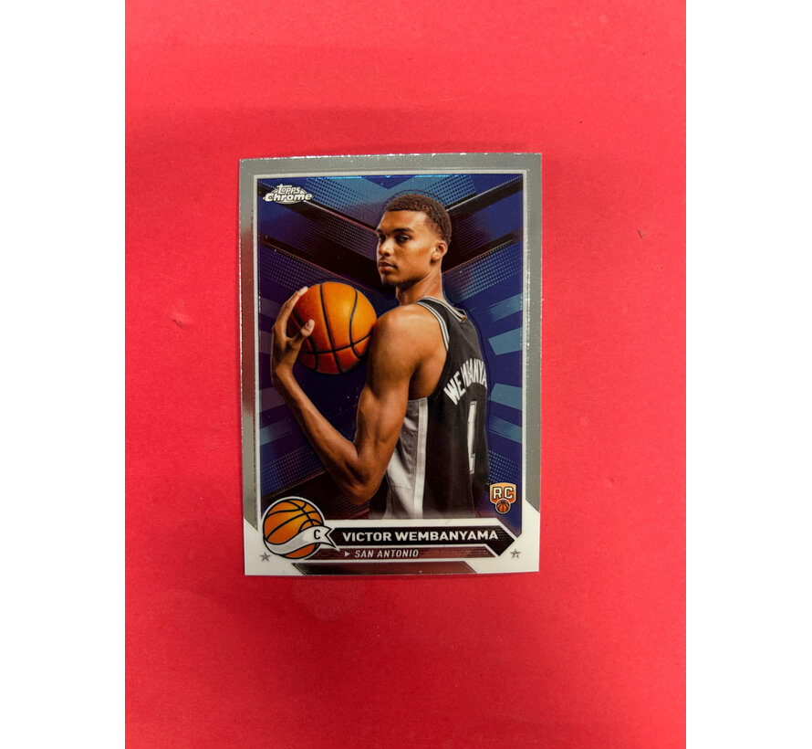 2024 TOPPS CHROME VICTOR WEMBANYAMA ROOKIE