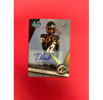 PANINI 2023 BOWMAN U CHROME TRAVIS HUNTER 1ST BOWMAN AUTOGRAPH