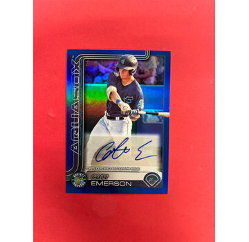 TOPPS 2025 TOPPS MAJOR LEAGUE COLT EMERSON AUTOGRAPH /150