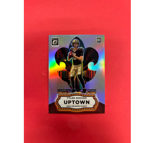 PANINI 2025 PANINI DONRUSS OPTIC TYLER SHOUGH UPTOWN ROOKIE SSP