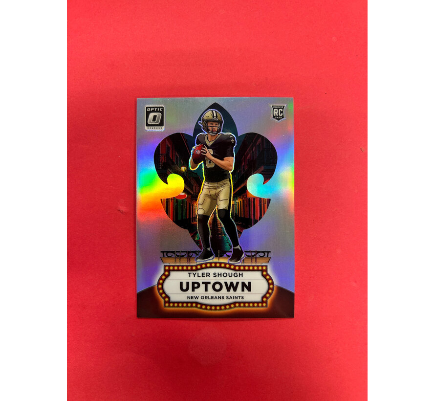 2025 PANINI DONRUSS OPTIC TYLER SHOUGH UPTOWN ROOKIE SSP
