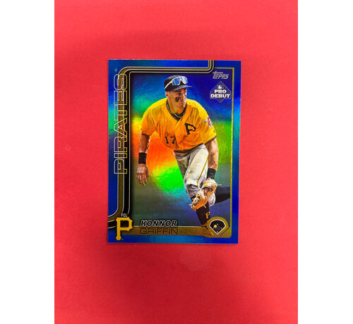 TOPPS 2025 TOPPS MINOR LEAGUE KONNOR GRIFFIN BLUE /150