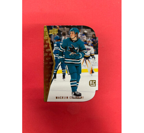 UPPER DECK 2024-25 UPPER DECK SERIES 2 MACKLIN CELEBRINI 94 DIE CUT ROOKIE