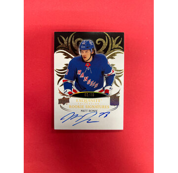 UPPER DECK 2024-25 UPPER DECK EXQUISITE MATT REMPE ROOKIE SIGNATURES GOLD /10