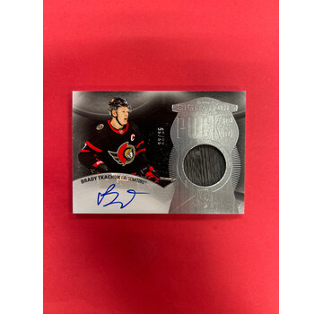 UPPER DECK 2024-25 UPPER DECK THE CUP BRADY TKACHUK SIGNATURE PUCKS /25