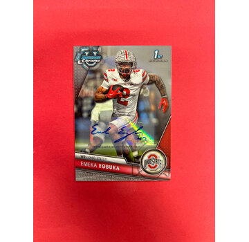 PANINI 2023 BOWMAN U CHROME EMEKA EGBUKA 1ST BOWMAN AUTOGRAPH