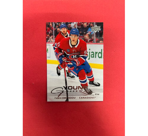 UPPER DECK 2025-26 UPPER DECK SERIES 1 IVAN DEMIDOV YOUNG GUNS