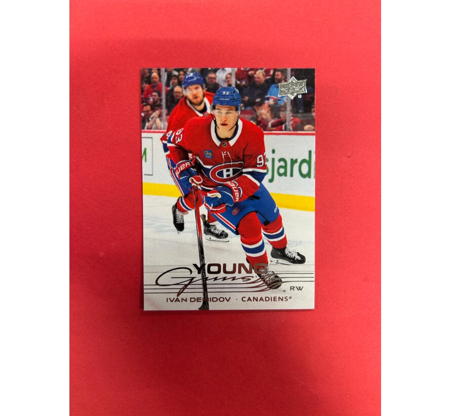 2025-26 UPPER DECK SERIES 1 IVAN DEMIDOV YOUNG GUNS