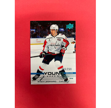 UPPER DECK 2025-26 UPPER DECK SERIES 1 RYAN LEONARD YOUNG GUNS DELUXE /250