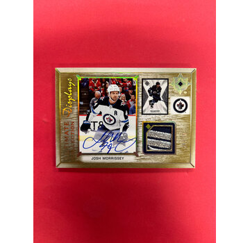 UPPER DECK 2021-22 UPPER DECK ULTIMATE COLLECTION JOSH MORRISSEY DISPLAYS PATCH AUTO /35