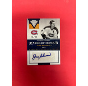 PANINI 2011-12 PANINI TITANIUM JEAN BELIVEAU MARKS OF HONOR AUTO /25