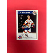 ZELLERS HOCKEY GORDIE HOWE AUTOGRAPH WITH COA /3500