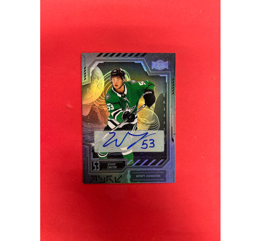 2025-26 SKYBOX METAL UNIVERSE WYATT JOHNSTON AUTOGRAPH