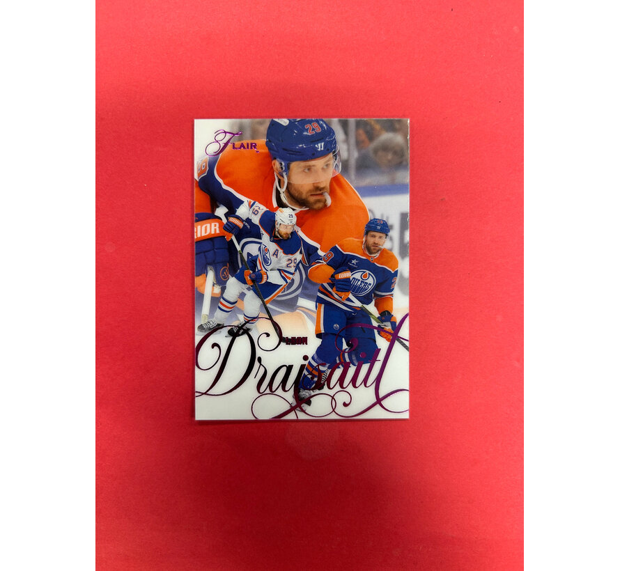 2025-26 UPPER DECK FLAIR LEON DRAISAITL BACKCHECK PURPLE /199