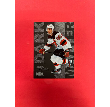 UPPER DECK 2025-26 SKYBOX METAL UNIVERSE JACK HUGHES DARK MATTER SP
