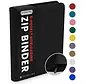 EVORETRO 9-POCKET ZIP-UP TRADING CARD ZIPPER BINDER FOR 360 CARDS BLACK